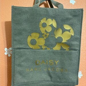 Marc Jacobs Beige Tote with Gold Accents